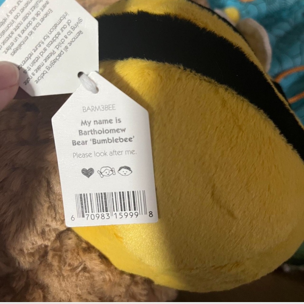 Jellycat Bartholomew Bear ‘Bumblebee’ – Authentic & Brand New - Picture 3 of 5